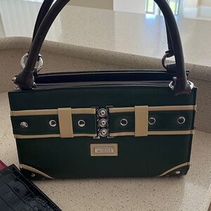 Miche Satchel in Brown  w/ 7 interchangabke covers